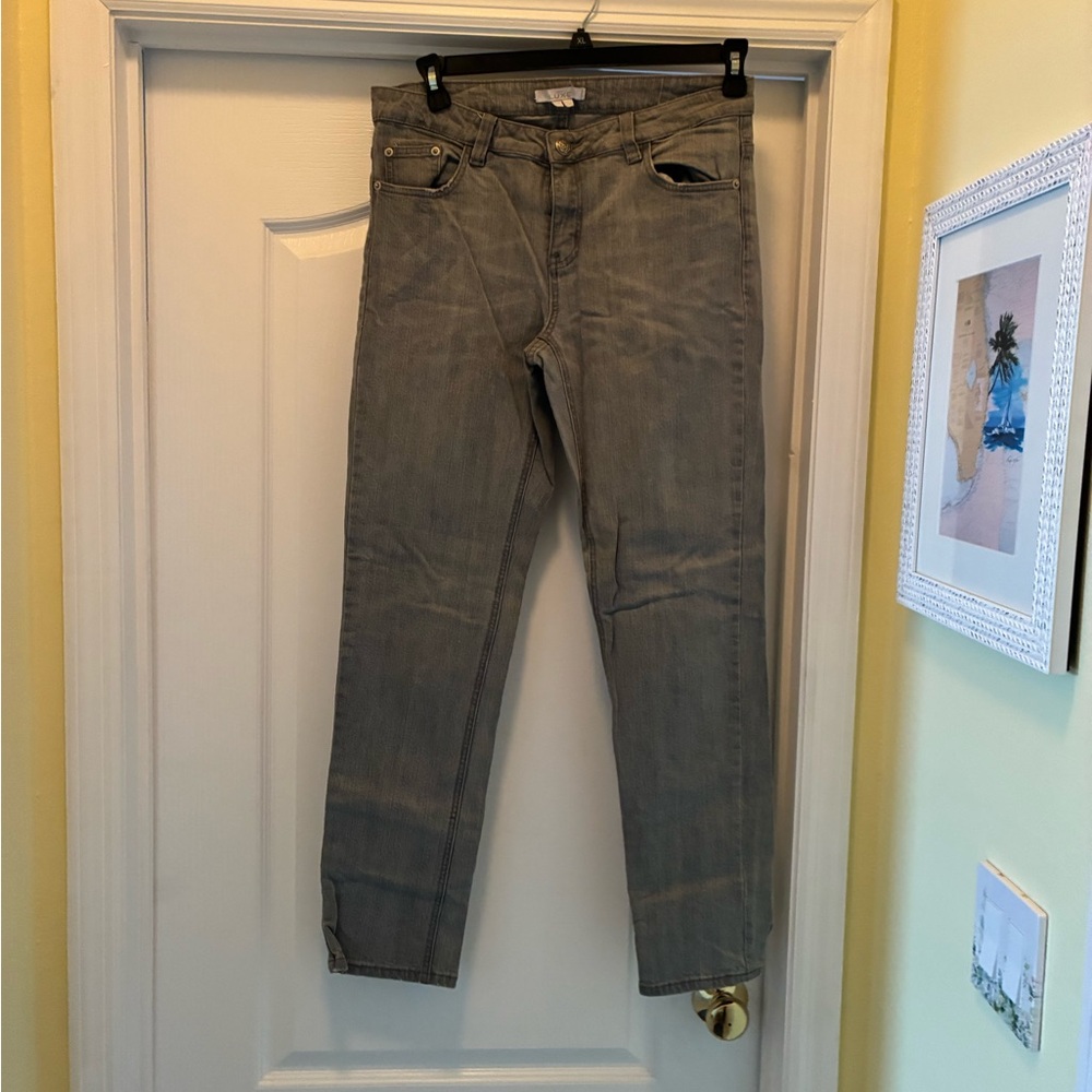 Luxe Women's Gray Skinny Jeans
